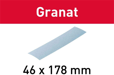 46 x 178mm x 180g Granat StickFix Sheets Box 10