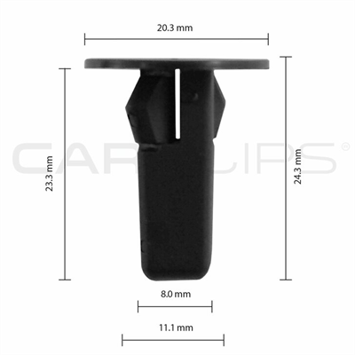 Car Clip - Toyota - CC10664 - Pkt 25