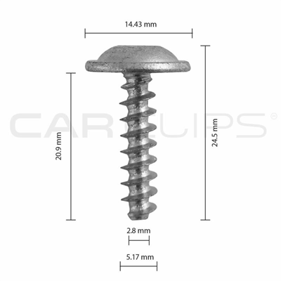 Car Clip - Audi/VW - CC32093 - Pkt 25