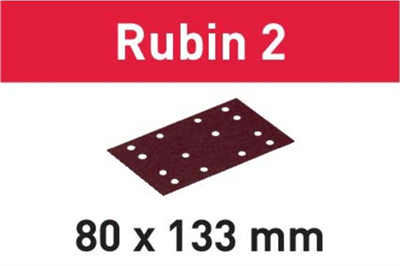 80x133mm x 100g Rubin 2 StickFix Sheets Box 50
