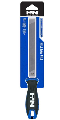 250mm Flat FIle Millsaw Round Edge Bastard File