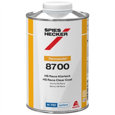 5L Spies Hecker 8700 Permasolid HS Race Clear
