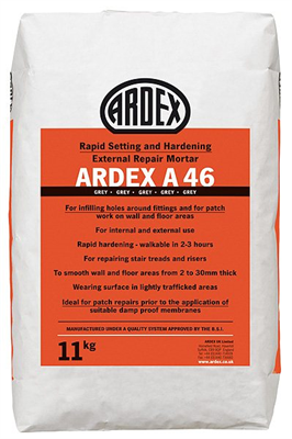 20kg Ardex A46 External Patch Compound - Bag