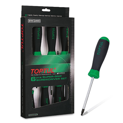 TopTul 6 Piece Star Screwdriver