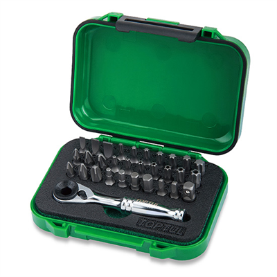 TopTul Hex Drive Bit Set 31pc