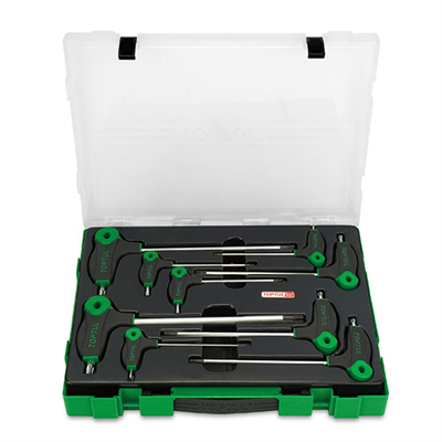 TopTul TI Hex Key L Type TP Torx 9pc