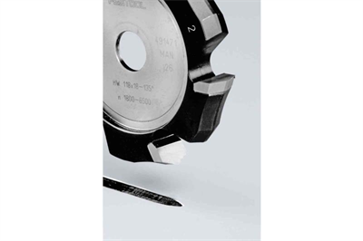 V-groove cutter HW 118x18-135°/Alu - Indent