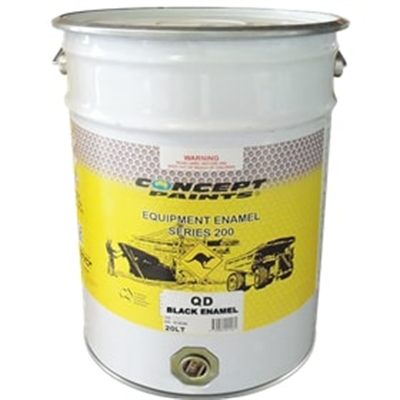 CONCEPT 402 QUICK DRY ENAMEL BLACK