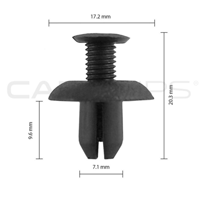 Car Clip - TOYOTA - CC10395 - Pkt 25