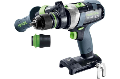Cordless percussion drill QUADRIVE TPC 18/4 I-Basic