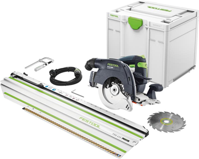 HK 55 160mm Circular Saw in Systainer + 420mm Cross Cut Rail