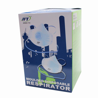 JFY Moulded Disposable Respirator - Box 12