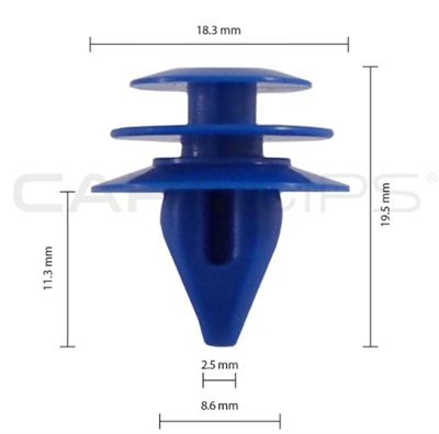 Car Clip - Nissan - CC11378 - Pkt 25