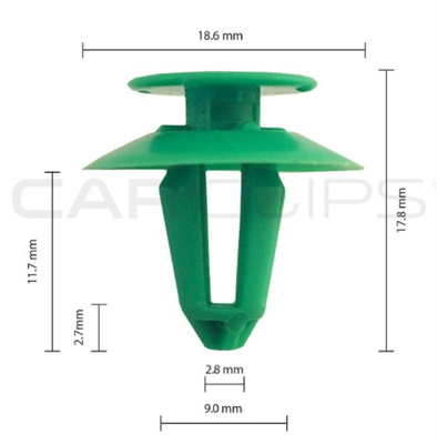 Car Clip - FORD/VW - CC10955 - Pkt 25