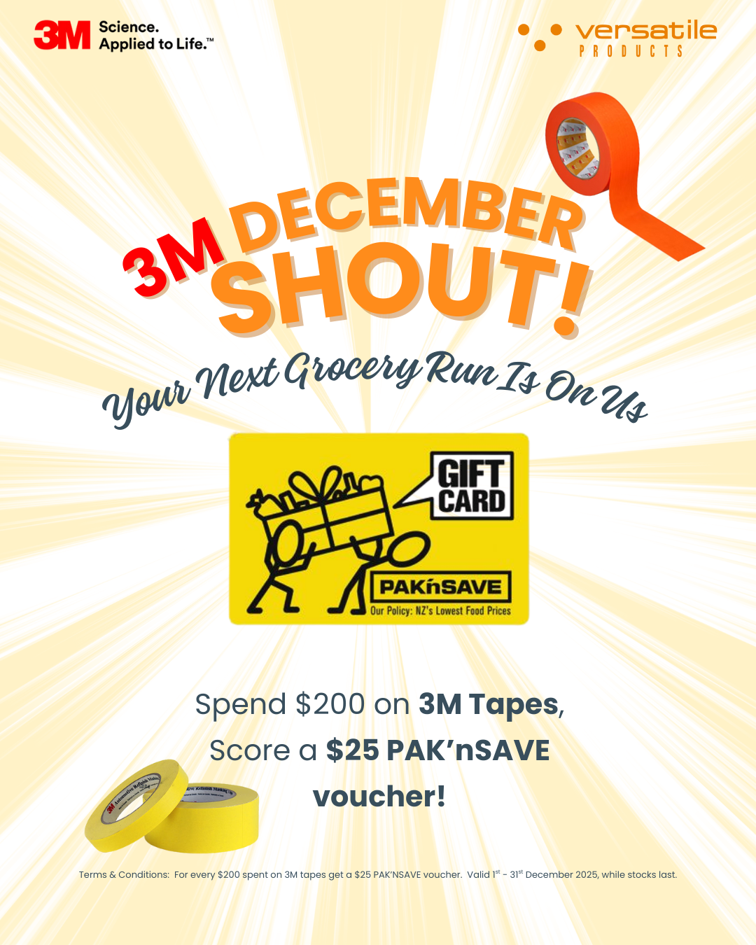3M December Shout!