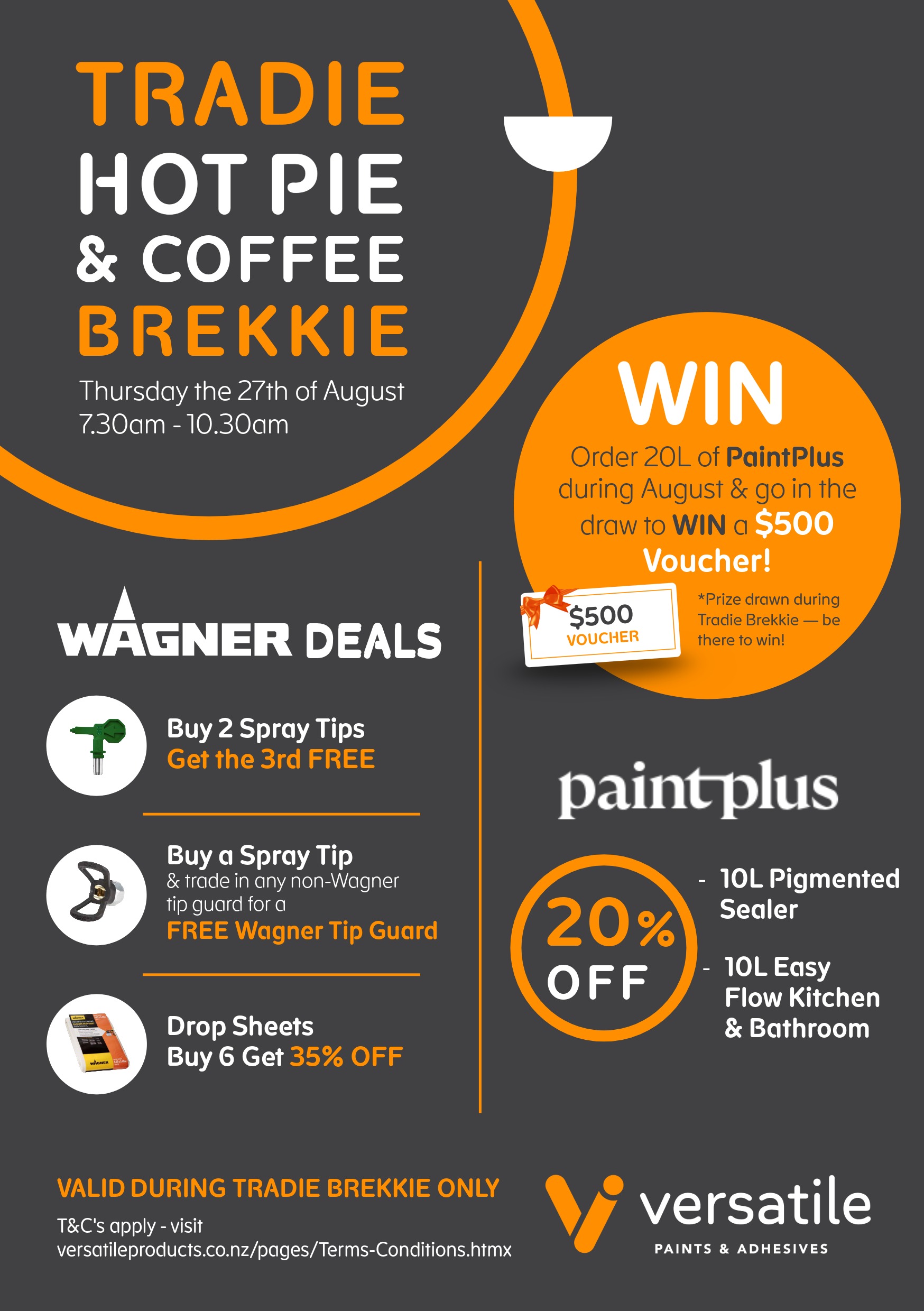 Tradie Hot Pie & Coffee Brekkie Deals