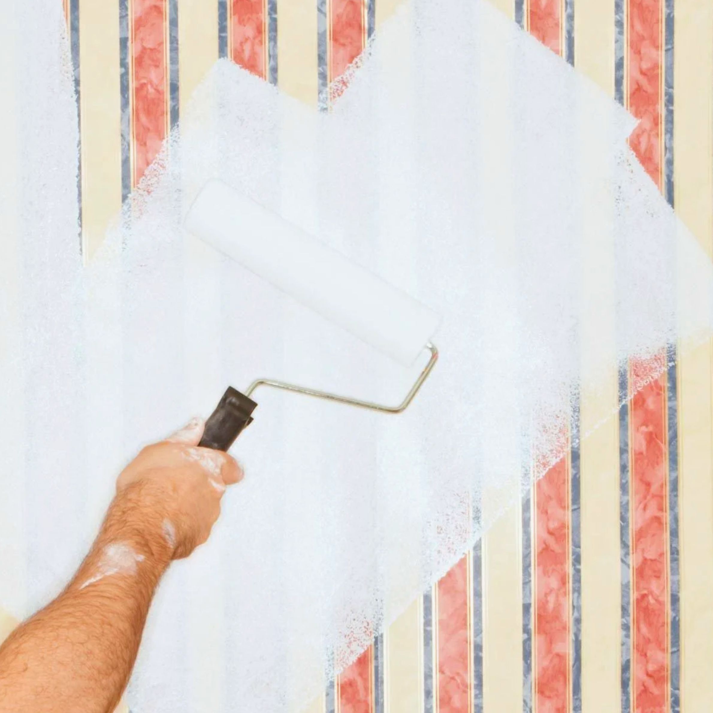 Painting Over Wallpaper